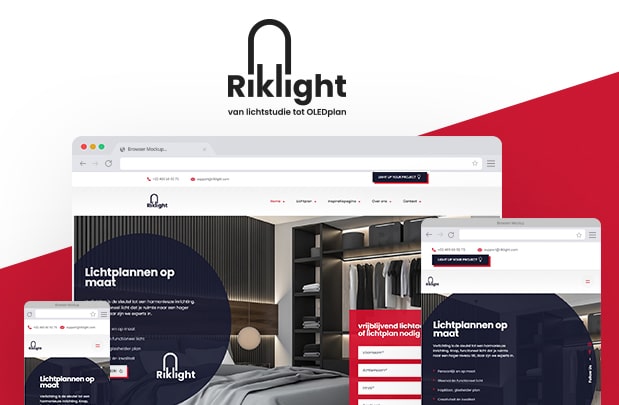 Webdesign Brussel Riklight